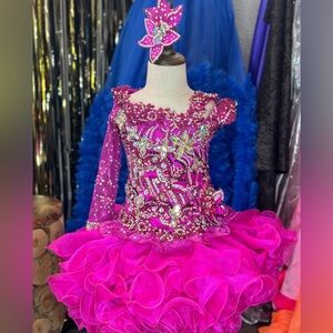 Pageant cupcake dress